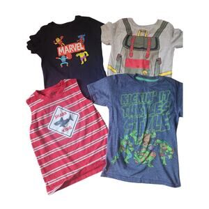 Boys Graphic Tees size 5T Marvel Teenage Mutan Ninja turtles